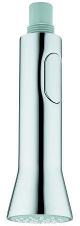 GROHE Spülbrause 64159 herausziehbar mit 2 Strahlarten in Chrom