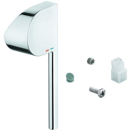 GROHE Hebel 48450 für Einhand-Wannen- und Brausebatterie, Wand-/Bodenmontage, Chrom