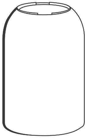 GROHE Schraubkappe 02693 für Einhandmischer-Fertigmontagesets – Chrom, LongLife Oberfläche