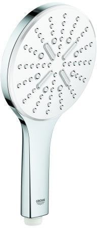 GROHE Rainshower SmartActive 130 Handbrause mit 3 Strahlarten und SmartTip in Chrom