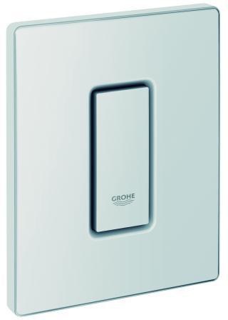 GROHE Skate Cosmopolitan Urinal-Betätigungsplatte, manuell, chrom, 116 x 144 mm