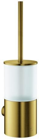 GROHE Atrio Toilettenbürstengarnitur – Wandmontage, verchromt, mit Mattglas-Einsatz