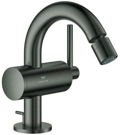 GROHE Atrio Einhand-Bidetbatterie 24364 – Chrom, SilkMove, Kugelgelenk-Mousseur