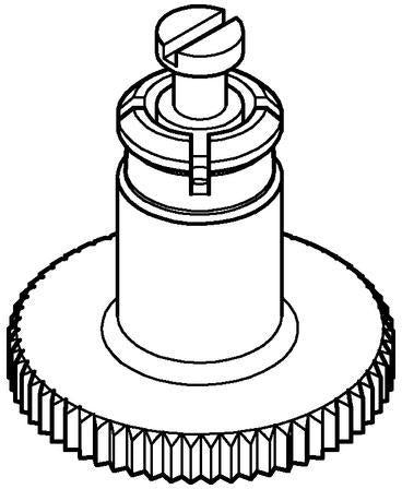 GROHE Griffbefestigung 45605 für Atrio – Chrom, präzise Passform, Original-Ersatzteil