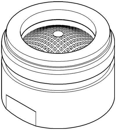 GROHE Mousseur 13927 Strahlregler Durchflussklasse C 30 l/min M28x1 chrom