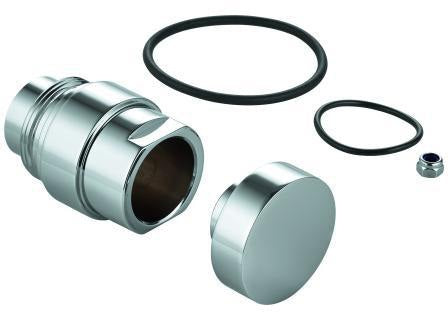 GROHE Umstellknopf 48411 Chrom – StarLight Oberfläche für 5-Loch Wannenkombinationen