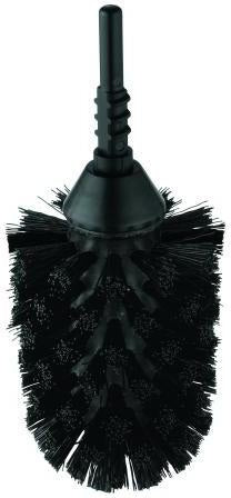 GROHE Bürstenkopf 40744 für Essentials WC-Bürste – Metall, Schwarz, Ø 64 mm