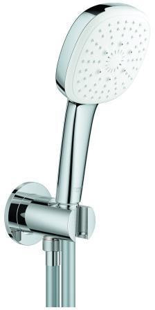GROHE Tempesta Cube 110 Wandhalterset 3 Strahlarten 7,4 l/min Chrom