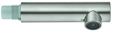 GROHE Auslaufbrause 48532 für Einhand-Spültischbatterie – Chrom, Mousseur mit Jet-Strahl