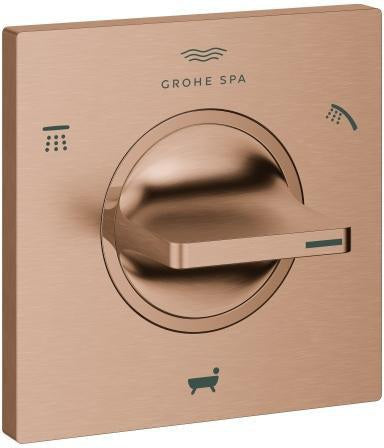 GROHE Allure 3-Wege-Umstellung Fertigmontageset für 29033 in cool sunrise gebürstet