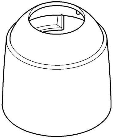 GROHE Kappe 46601 Chrom – Ersatzteil für Armaturen