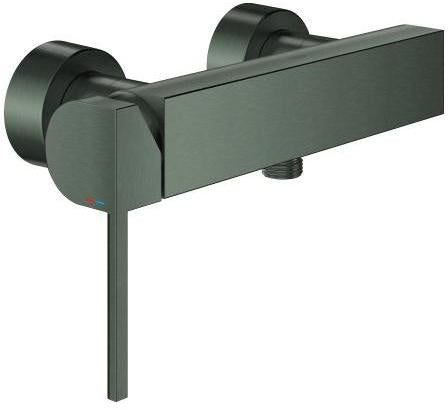 GROHE Plus Einhand-Brausebatterie Wandmontage Chrom – mit Temperaturbegrenzer & SilkMove