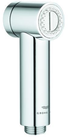 GROHE Rainshower Aqua Handbrause 26839, 1 Strahlart, Metall, Chrom – SpeedClean & LongLife Oberfläche