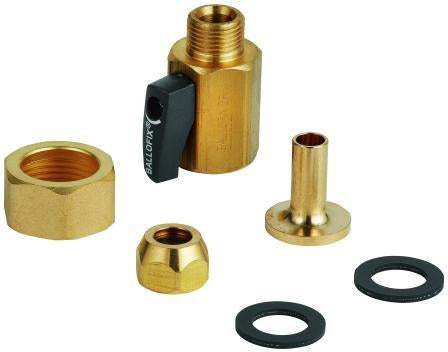 GROHE Vorabsperrventil 43595 für 1/2 Zoll – Chrom, für Brausen und Duschsysteme
