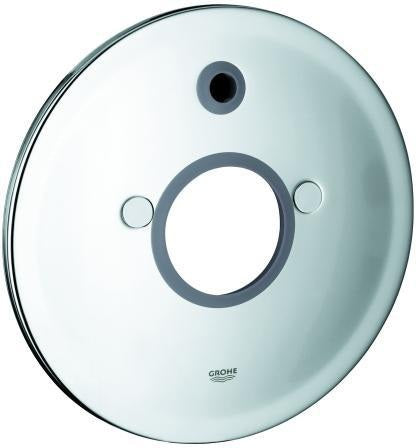 GROHE Rosette 46468 in Chrom – Außendurchmesser 170 mm, Innendurchmesser 54,5 mm