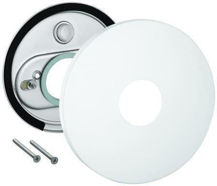 GROHE Rosette 46587 in Chrom – Ø 189 mm Abdeckrosette mit 53,4 mm Innendurchmesser