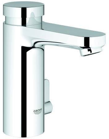 GROHE Eurosmart CT Selbstschluss-Waschtischbatterie mit Mischung, chrom, 5 l/min