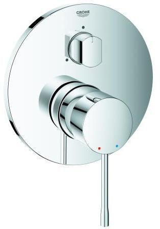 GROHE Essence Fertigmontageset 3-Wege-Umstellung cool sunrise gebürstet