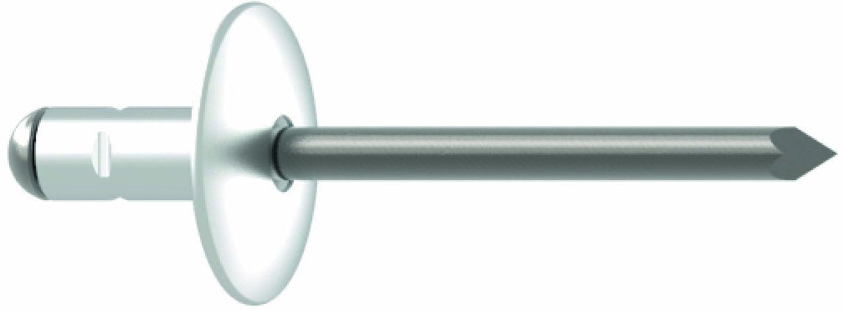 GESIPA Blindniet PolyGrip Nietschaft 4,8x10 mm K16 Alu/Stahl 250 Stück