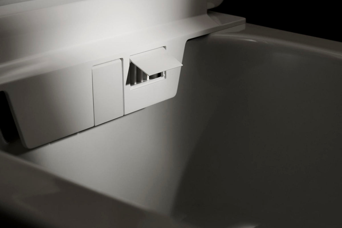 HANSGROHE Dusch-WC LavaPura Element S AquaHelix Flush mit HygieneEffect – Komplettset Wand-WC