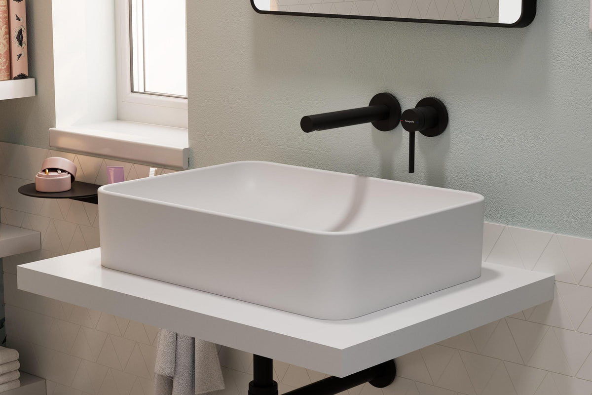 Hansgrohe Zesis S 2-Loch Waschtischmischer Unterputz F-Set 195 mm Auslauf Chrom