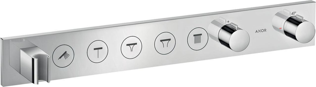 AXOR ShowerSolutions Select Thermostatmodul 670/90 für 5 Verbraucher – Chrom