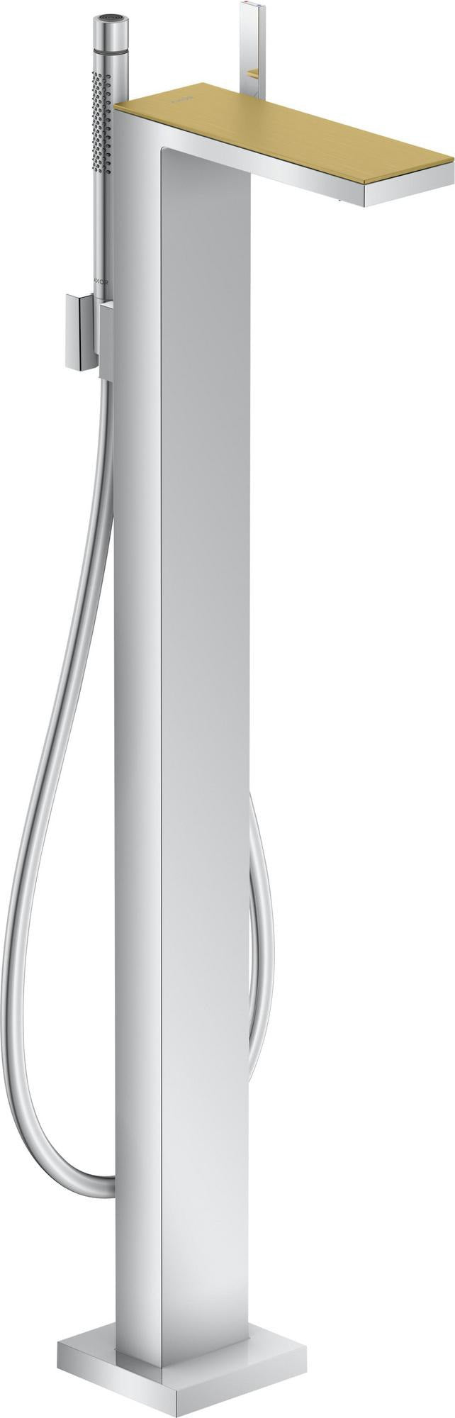 AXOR MYEDITION Einhebel-Wannenmischer bodenstehend ohne Platte polished gold optic von Hansgrohe