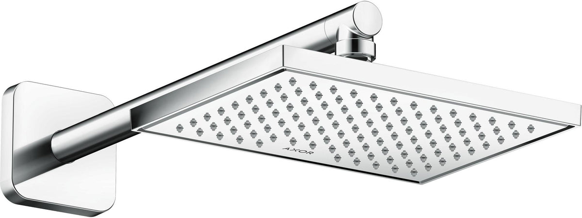 AXOR Brausearm 390mm DN 15 softsquare polished red gold – Wandmontage, Messing