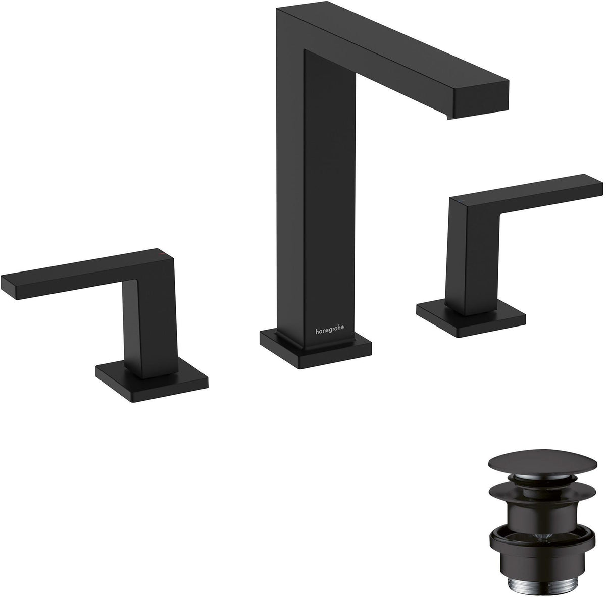 HANSGROHE Tecturis E 3-Loch-Waschtischarmatur ComfortZone 150 CoolStart Chrom