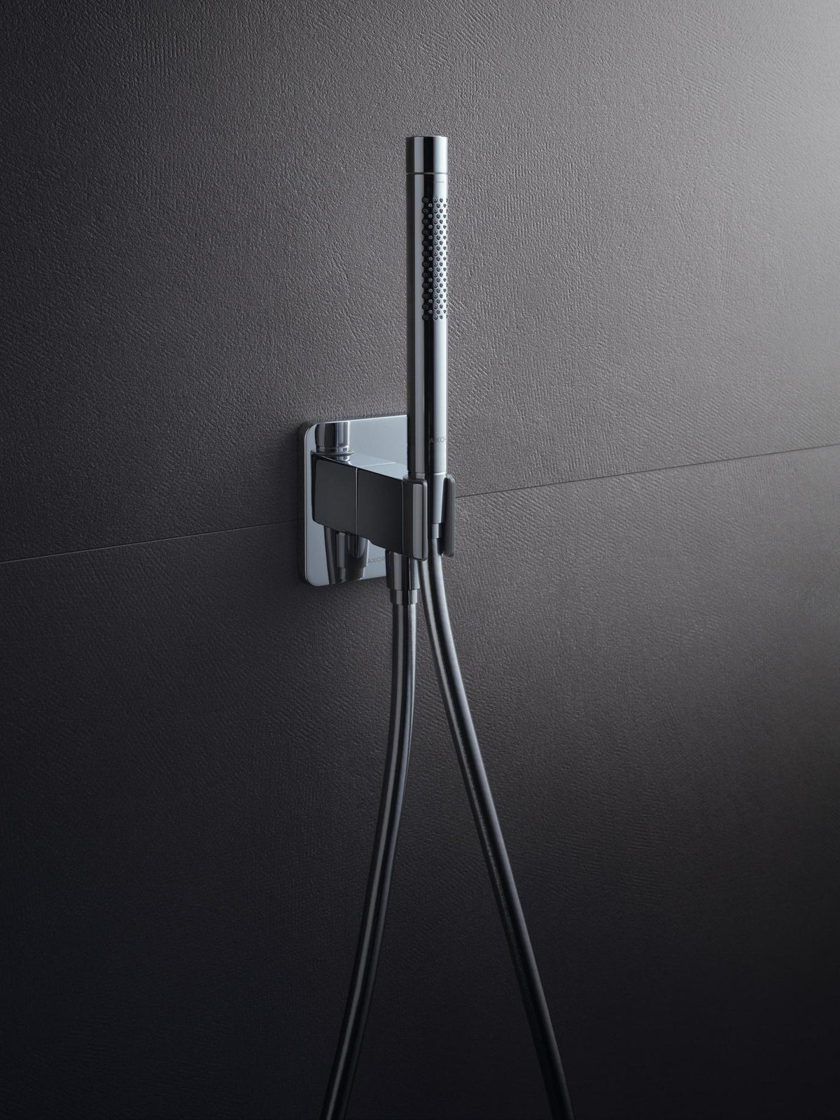 AXOR URQUIOLA Portereinheit chrom – Integrierte Brausehalterung mit Rückflussverhinderer