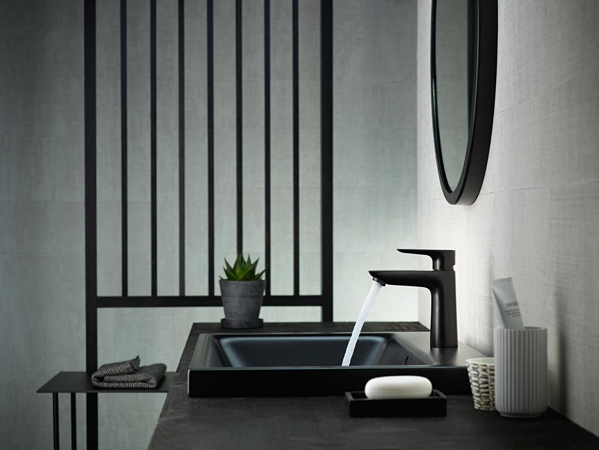 HANSGROHE Talis E Einhebel-Waschtischmischer 110 CoolStart mit Ablaufgarnitur, chrom