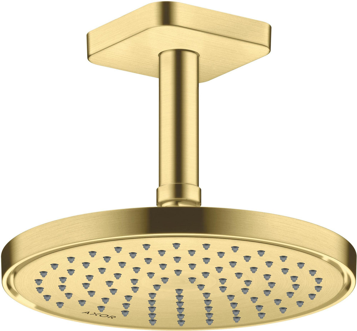 AXOR Kopfbrause 220 1jet chrom – Rain-Strahl, 220 mm, Wand- oder Deckenmontage