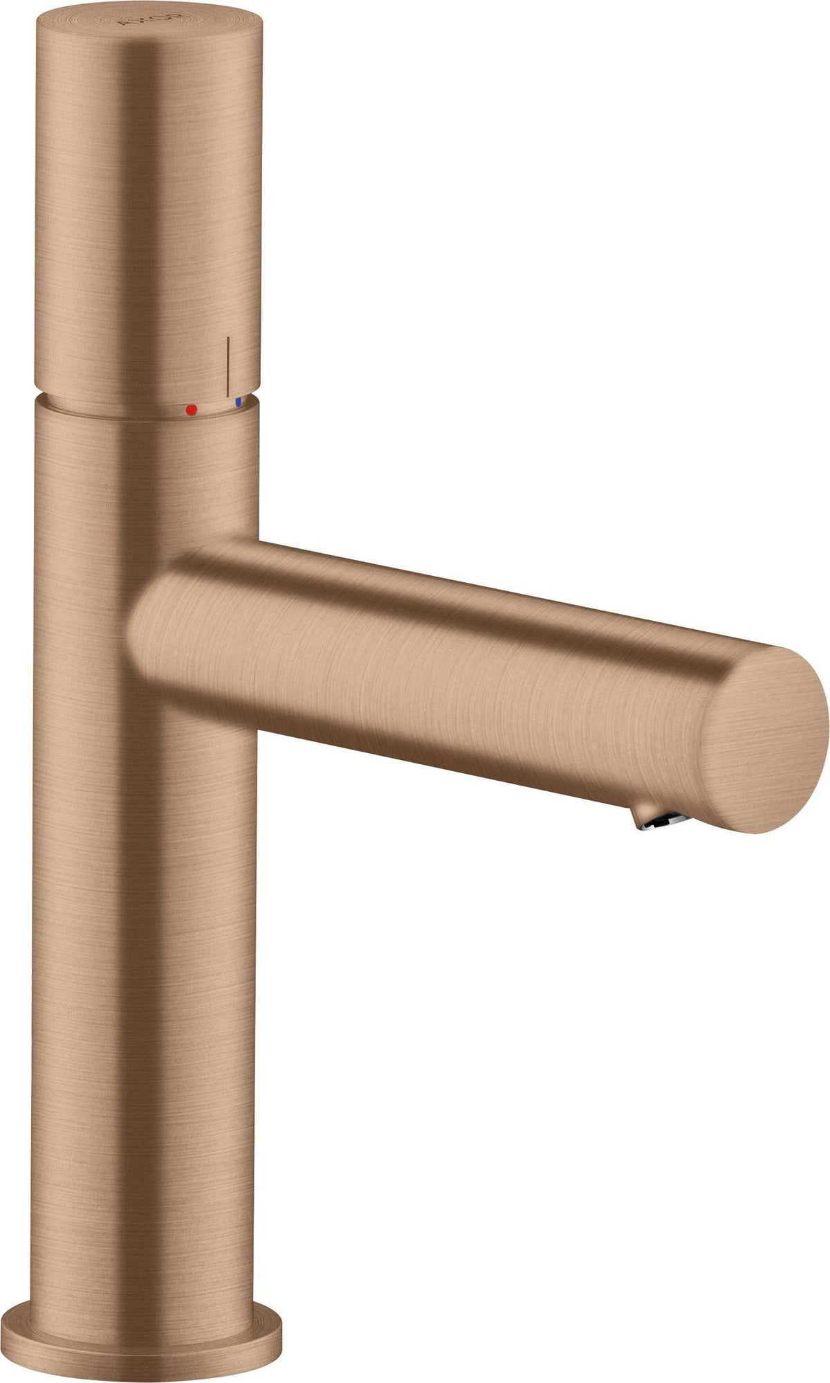 AXOR UNO 110 Einhebel-Waschtischmischer von Hansgrohe – ComfortZone 110, chrom, mit Ablaufgarnitur
