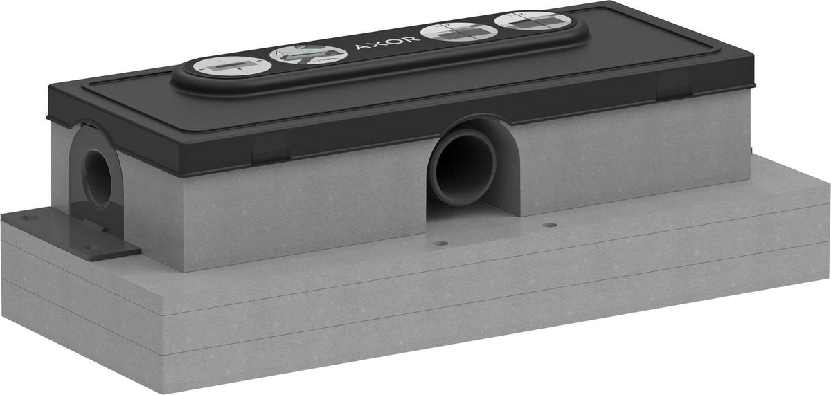 AXOR uBox universal Grundkörper für Duschrinnen – flexibel & flach