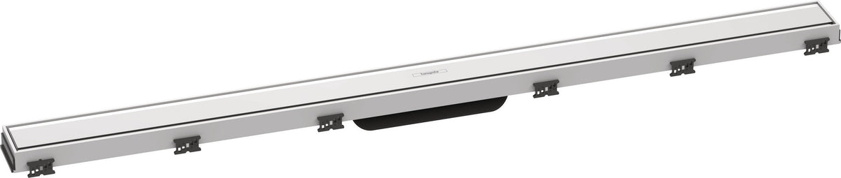 HANSGROHE RainDrain Match Duschrinne 600 mm mit höhenverstellbarem Rahmen, chrom