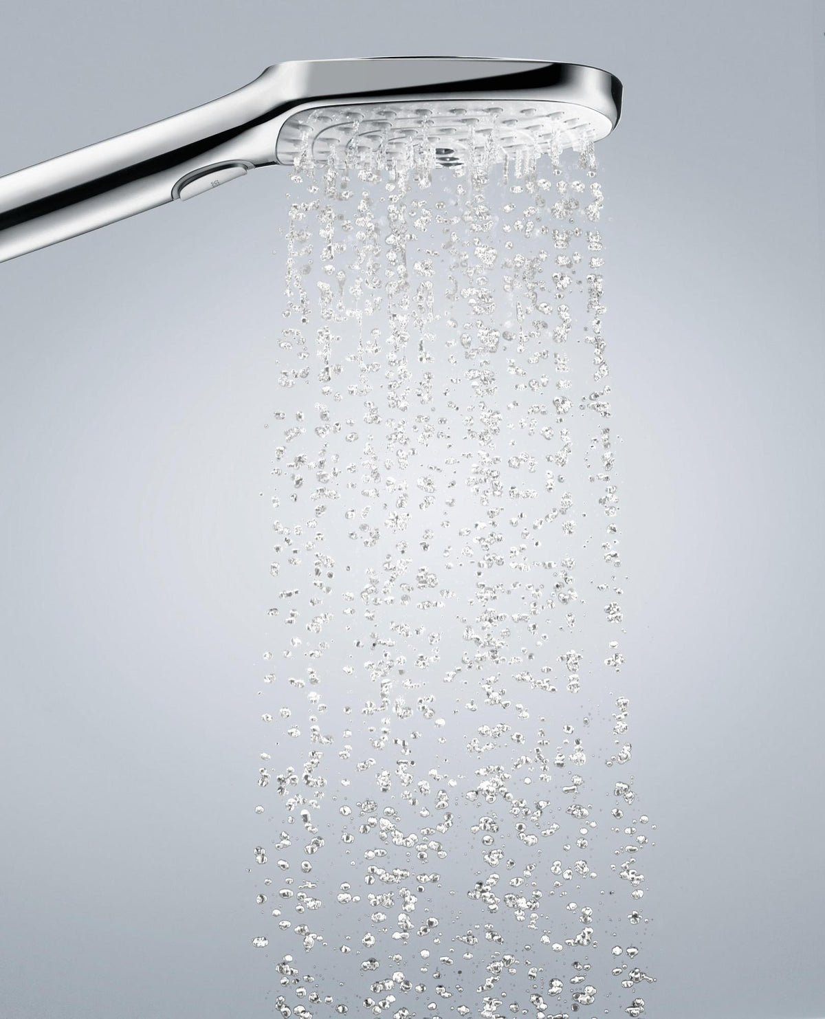 Handbrause RAINDANCE SELECT E 120 3jet von HANSGROHE – 3 Strahlarten, EcoSmart, QuickClean