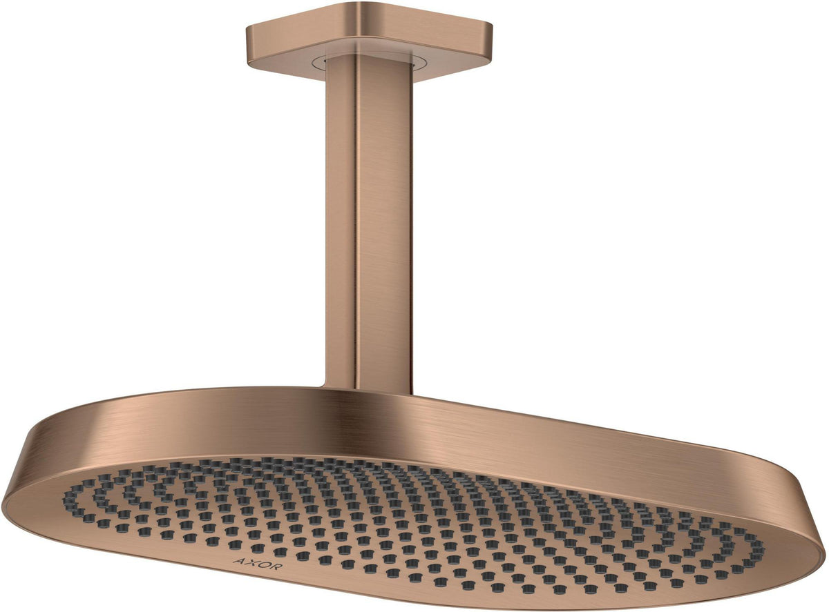 AXOR ShowerSphere 2jet Kopfbrause 370/220 mm mit Deckenanschluss von Hansgrohe