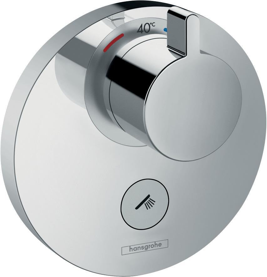 HANSGROHE ShowerSelect S Thermostat Unterputz Highflow für 1 Verbraucher + Abgang Chrom