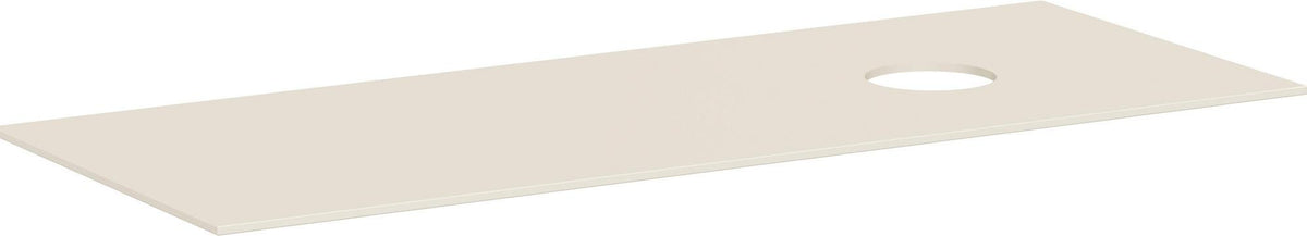 HANSGROHE Xevolos E Konsole 1370 mm mit Ausschnitt rechts – ohne Hahnloch, matt