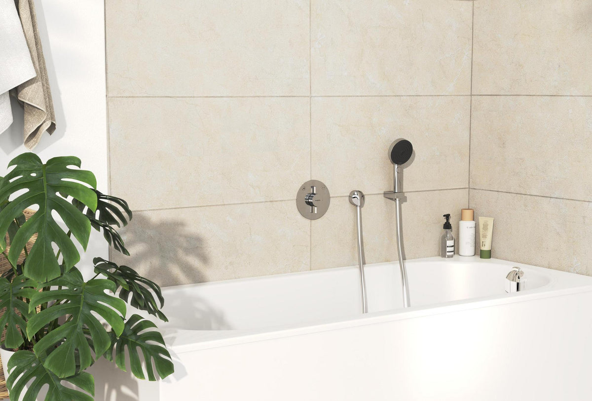 HANSGROHE HG Mischer DuoTurn S Unterputz, 2 Verbraucher chrom – Mengensteuerung und Umsteller