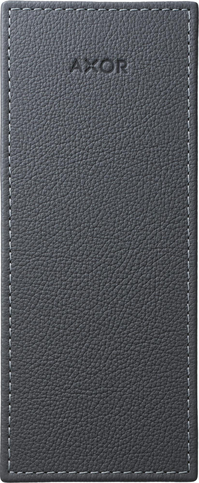 AXOR MyEdition Platte 150 in Leder – Abnehmbare Design-Abdeckung für Waschtischarmaturen