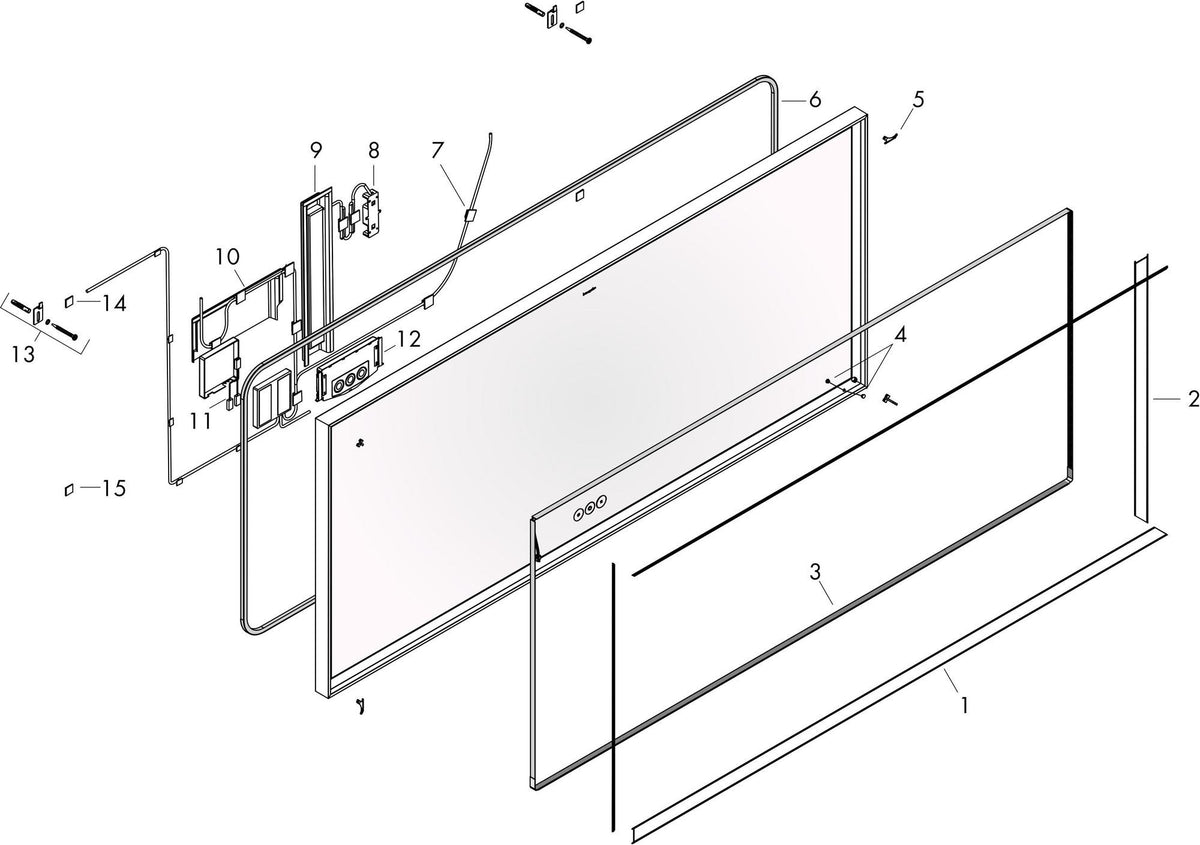 HANSGROHE Xarita E Wandspiegel 1200 mm mattweiß mit LED-Beleuchtung, SmartTouch und AntiFog