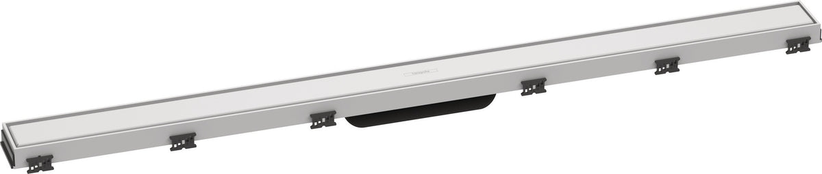 HANSGROHE RainDrain Match Duschrinne 600 mm mattschwarz höhenverstellbar