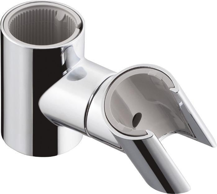 Hansgrohe Rainbow Brausegleiter Schieber, 25 mm, Kunststoff, Chrom – für Duschstangen