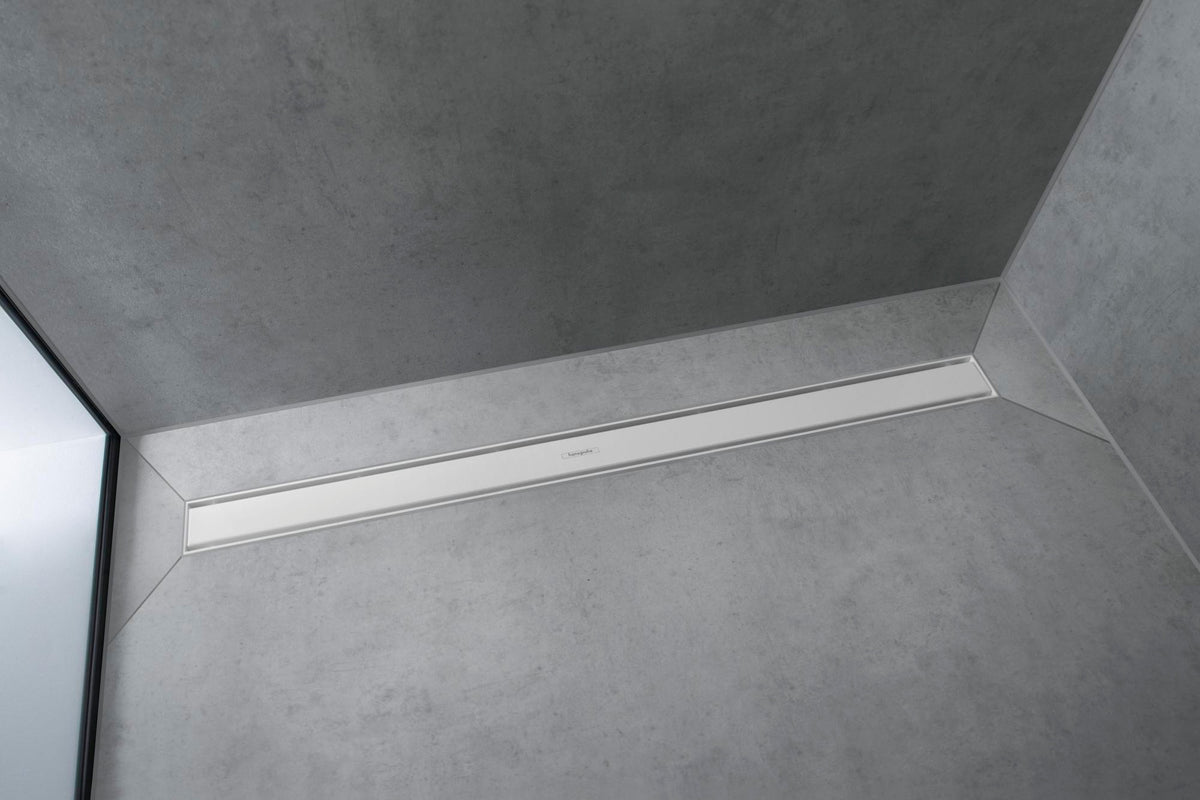 HANSGROHE RainDrain Match Duschrinne 600 mm mattschwarz höhenverstellbar