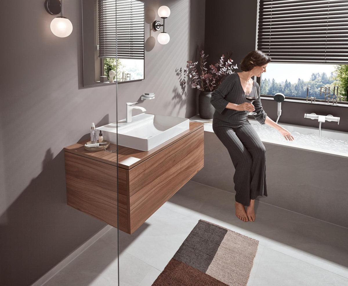 Hansgrohe Pulsify Select 105 3jet Handbrause – 3 Strahlarten, QuickClean, Chrom