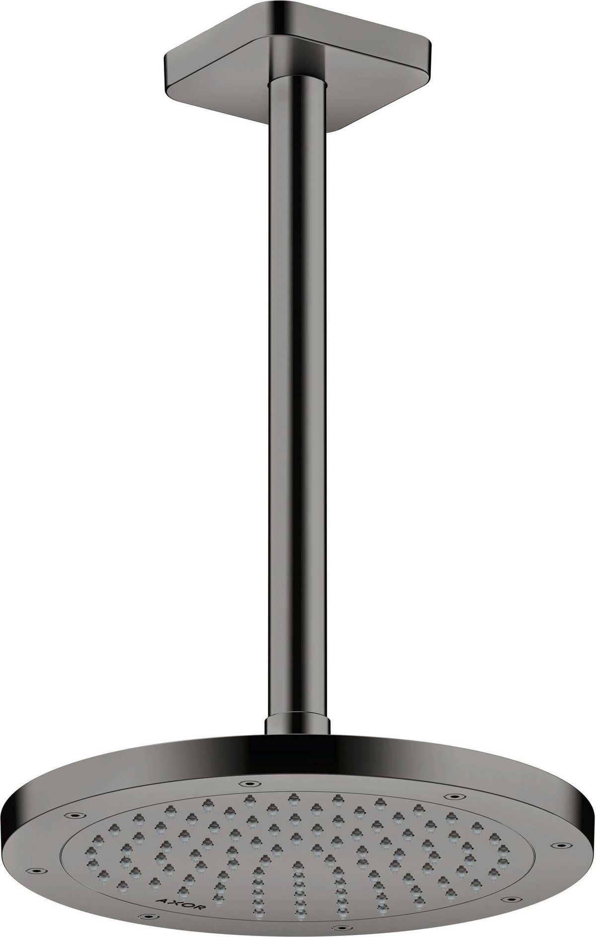 AXOR Kopfbrause 245 1 Jet EcoSmart Chrom – Rain-Duschkopf für Wand- und Deckenmontage