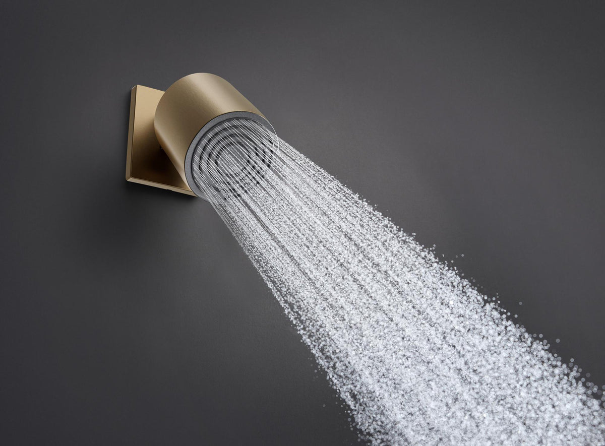 HANSGROHE Pulsify S 105 Kopfbrause mit PowderRain Strahl in Chrom – 1 Strahlart, Antikalk