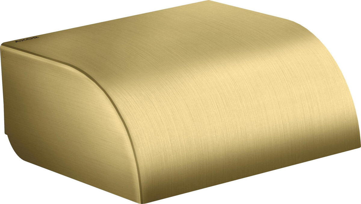 AXOR Universal Circular WC-Papierhalter mit Deckel, mattweiß, Wandmontage