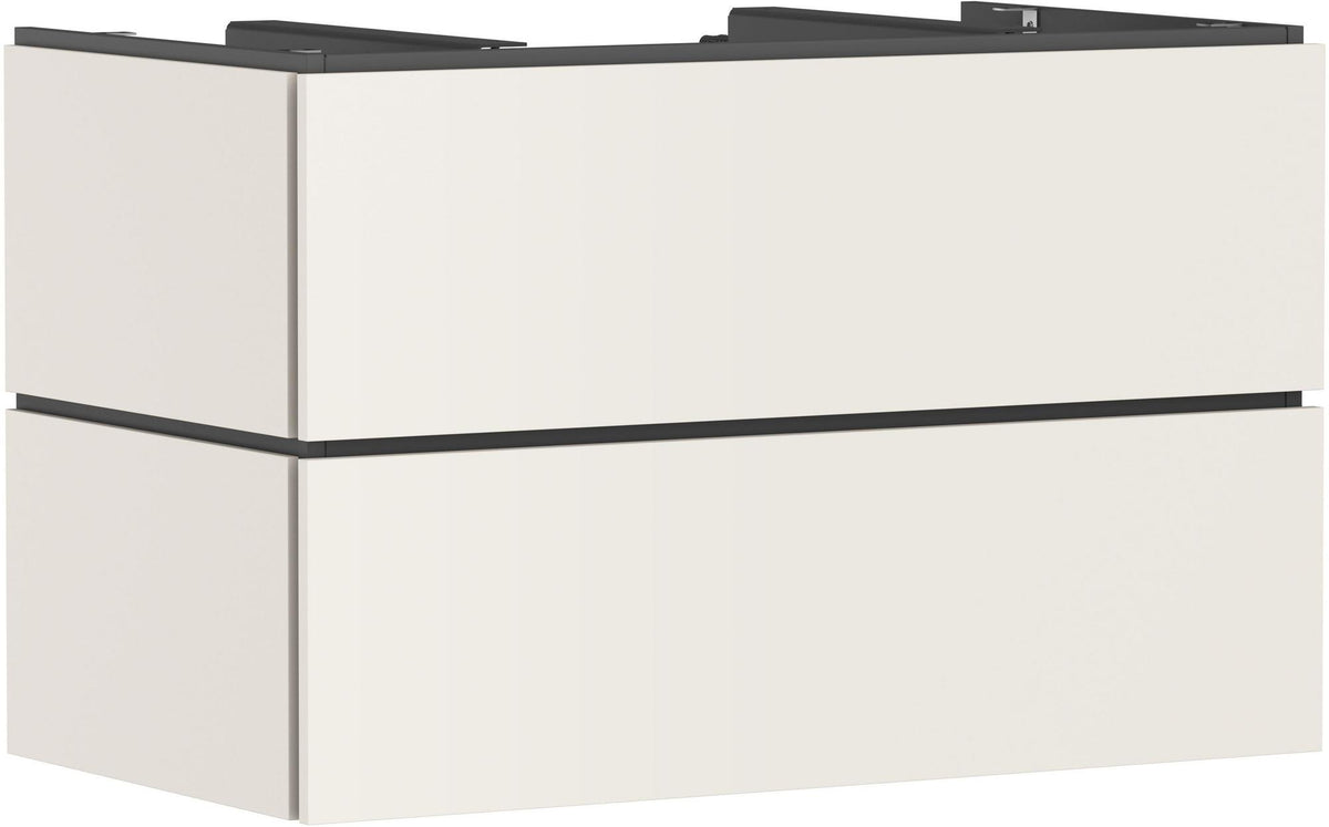 HANSGROHE Waschtischunterschrank Xilesa E 980 mm mit 2 Schubkästen, Push-Open & Soft-Close